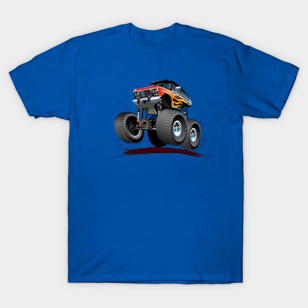 Cartoon monster truck T-Shirt by Mechanik